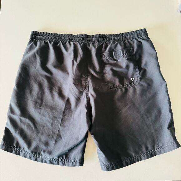 MENS HUGO BOSS Black Casual Athletic Tie Waist Transitional Swim Board Shorts S - Picture 7 of 14